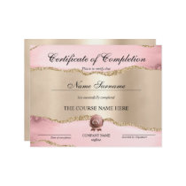 Certificate of Completion Award Course Completion Certificate of Completion Award Course Completion
