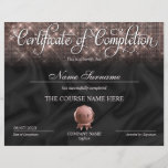 Certificate of Completion Award Makeup lash Course<br><div class="desc">Certificate of Completion Makeup artist Wink Eye Beauty Salon Lash Extension Course Completion</div>