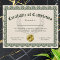 Certificate of Completion, Customizable 8.5x11