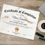 Certificate of Participation Award Course<br><div class="desc">Makeup artist Wink Eye Beauty Salon Lash Extension Course Participation Certificate</div>