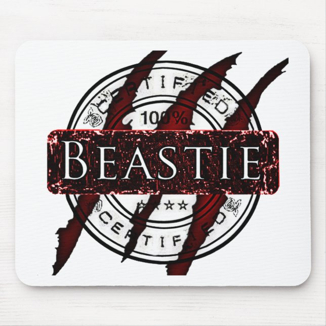 Certified Beastie Mouse Pad (Front)