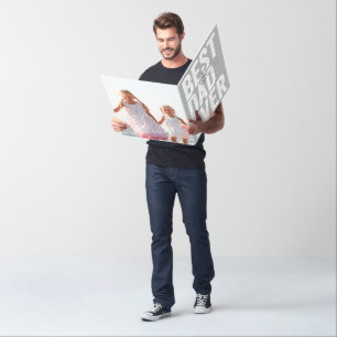 Certified Best Dad Ever Father's Day Typography Card