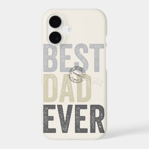 Certified Best Dad Ever Father's Day Typography iPhone 17 Case