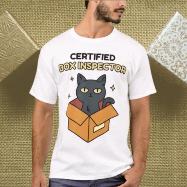 Certified Box Inspector  T-Shirt (Creator Uploaded)