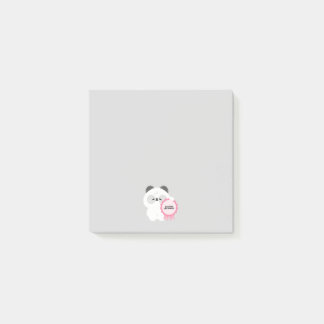 Certified Burnt Out Panda Post-it Notes