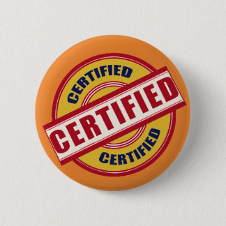 certified button