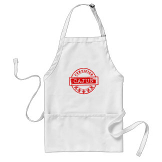 Certified Cajun Stamp Adult Apron