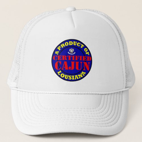 CERTIFIED CAJUN TRUCKER HAT