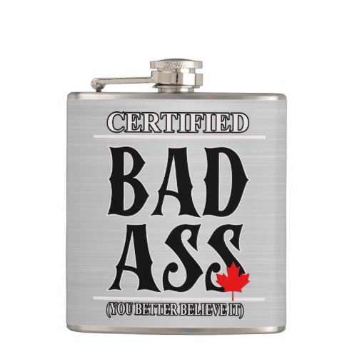 Certified Canada Day Flask