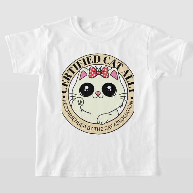 Certified Cat Ally |  T-Shirt (Laydown)