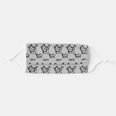 Certified Cat Lady Adult Cloth Face Mask (Front, Folded)