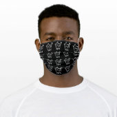 Certified Cat Lady Adult Cloth Face Mask (Worn)