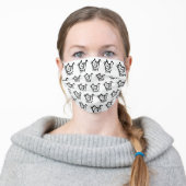 Certified Cat Lady Adult Cloth Face Mask (Worn)