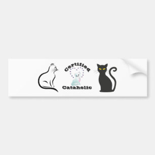 Certified Cataholic Bumper Sticker