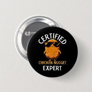Certified Chicken Nugget Expert Button