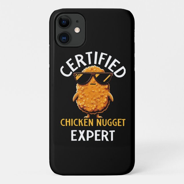  Certified Chicken Nugget Expert Case-Mate iPhone Case (Back)