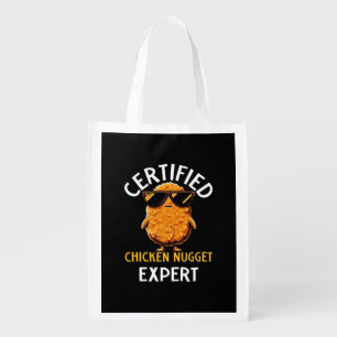  Certified Chicken Nugget Expert Grocery Bag