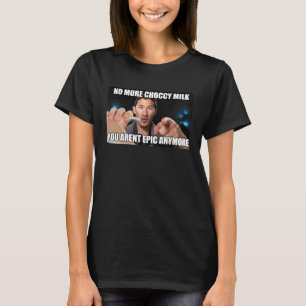 Certified Chocolate Choccy Milk Enjoyer Meme T-Shirt