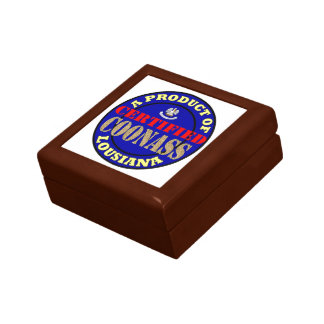 CERTIFIED COONASS JEWELRY BOX