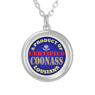 CERTIFIED COONASS SILVER PLATED NECKLACE