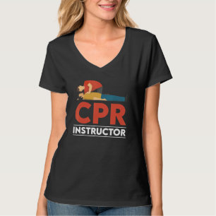 Certified CPR Instructor Outfit First Aid AED Trai T-Shirt