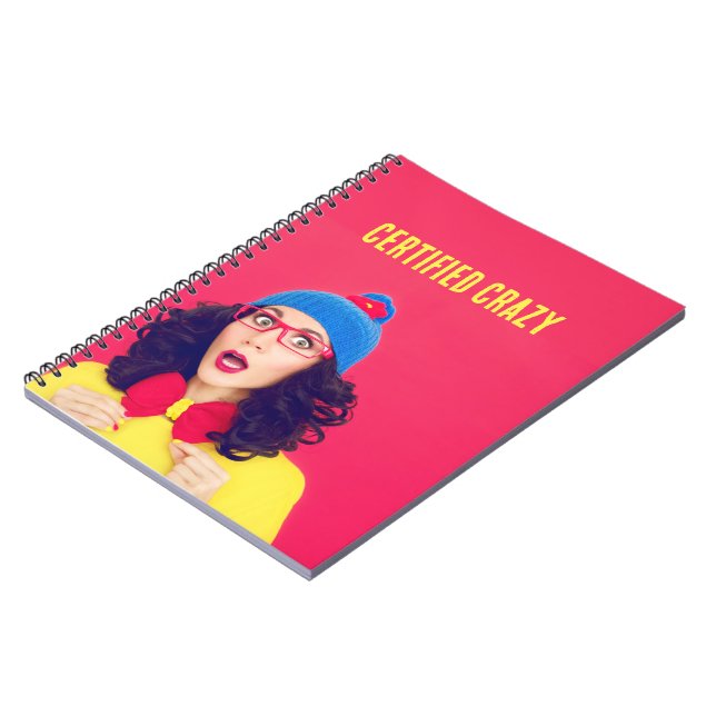 Certified Crazy Notebook (Left Side)