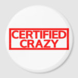 Certified Crazy Stamp Magnet