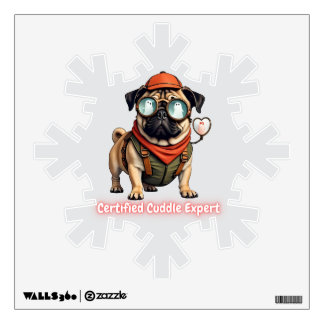 Certified Cuddle Expert Wall Decal