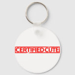 Certified Cute Stamp Keychain