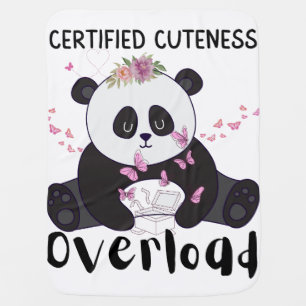 Certified Cuteness Overload : Cute Panda Baby Clot Blanket
