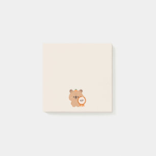 Certified Delulu Capybara Post-it Notes