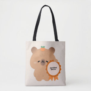 Certified Delulu Capybara Tote Bag
