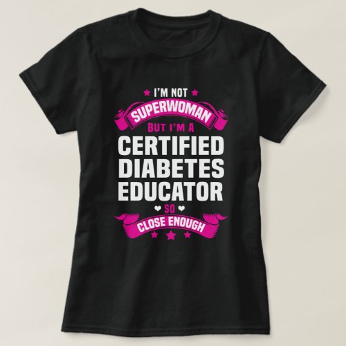 Certified Diabetes Educator T_Shirt