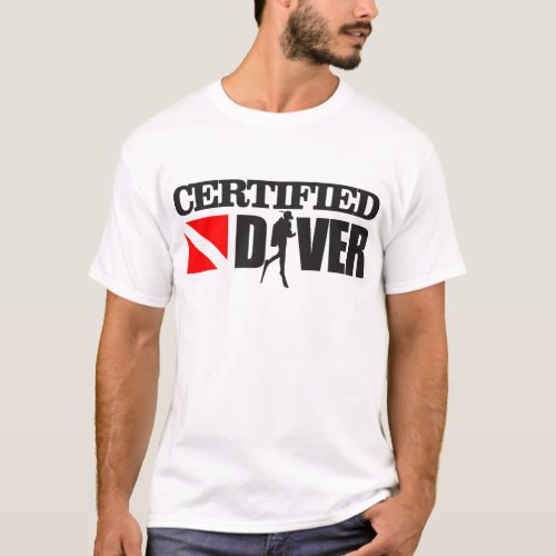 Certified Diver 2 Apparel T_Shirt