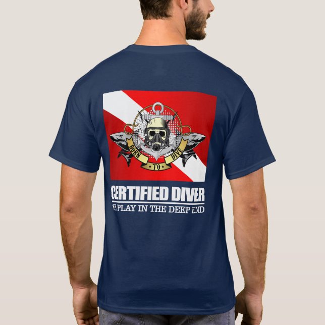 Certified Diver (BDT)2 T-Shirt (Back)
