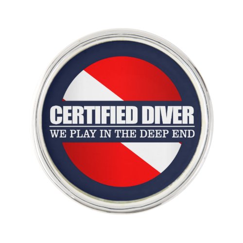 Certified Diver rd Lapel Pin