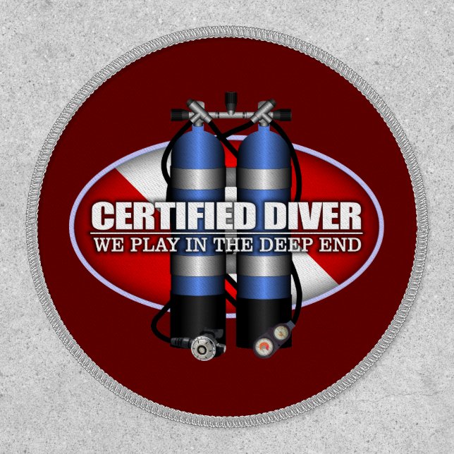 Certified Diver (ST) Sticker Patch (Front)