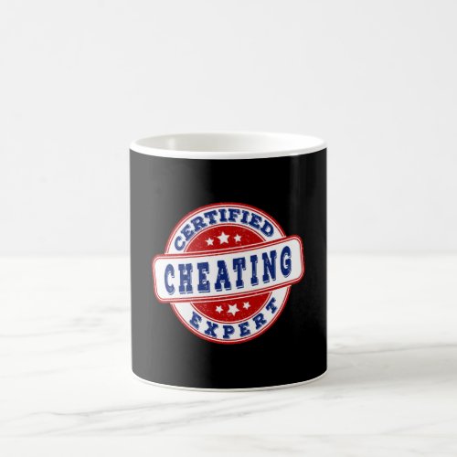 Certified expert cheating seal coffee mug