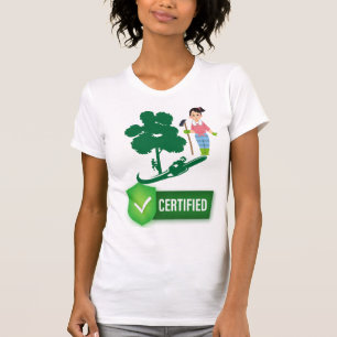 Certified Female Arborist Shirt   Women Tree Care 
