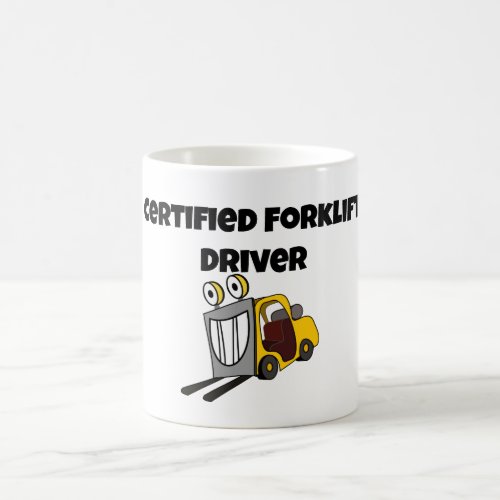 Certified Forklift Driver Coffee Mug