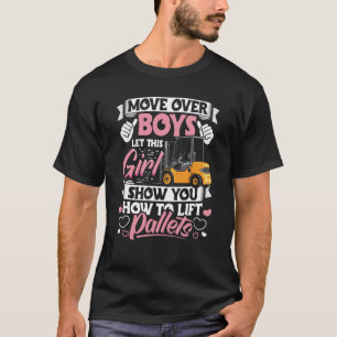 Certified Forklift Operator Forklift Driver Wareho T-Shirt