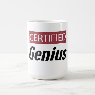 Certified Genius Coffee Mug