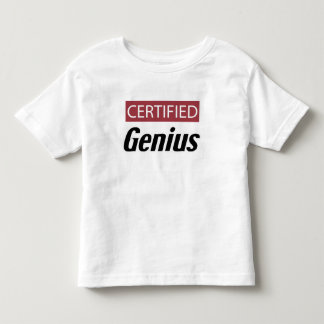 Certified Genius Toddler T-shirt