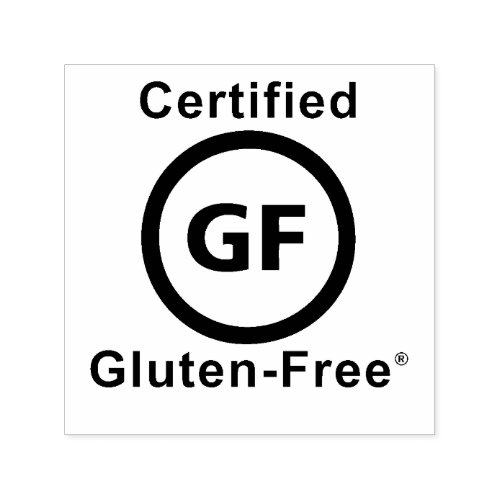 Certified Gluten Free Symbol Self_inking Stamp