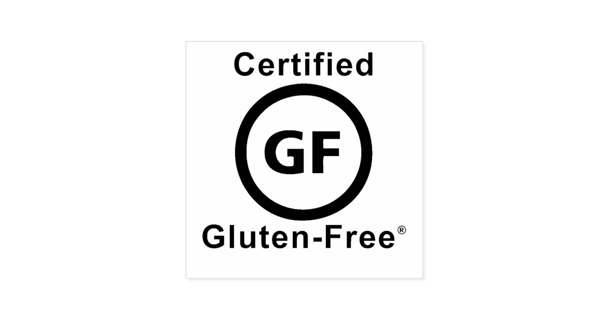 Certified Gluten Free Symbol Self Inking Stamp Zazzle Com Shop gluten free logo stickers created by independent artists from around the globe. certified gluten free symbol self inking stamp zazzle com