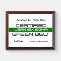 Certified Green Belt