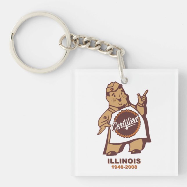 Certified Grocers of Illinois Keychain (Front)