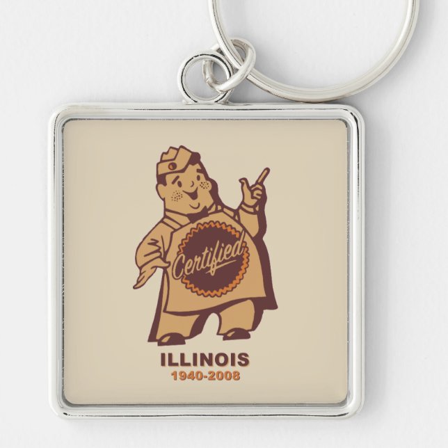 Certified Grocers of Illinois Keychain (Front)
