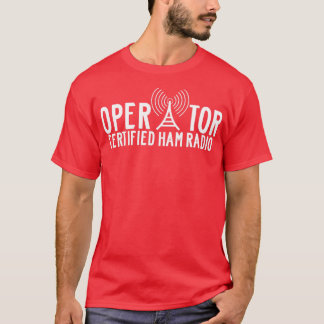 Certified Ham Radio Operator Call Sign T-Shirt