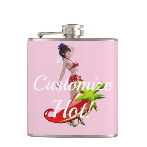 Certified Hot Bikini Pinup Model Thunder_Cove  Flask